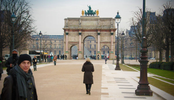 Arco do Triunfo do Carrossel, no Carrousel du Louvre - Paris - Fui e Vou Voltar - Alessandro Paiva