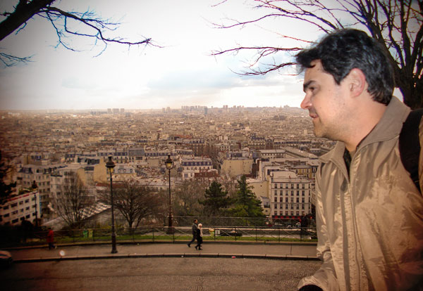 Vista de Montmartre, da Sacré-Cœur - Paris - Fui e Vou Voltar - Alessandro Paiva