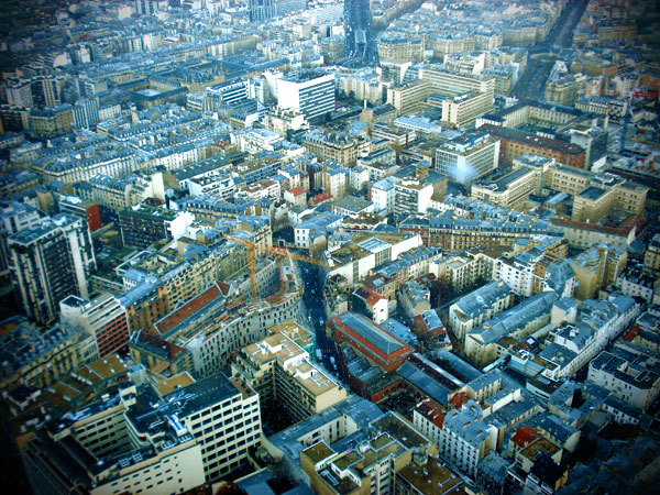 Vista do topo da Torre Montparnasse - Paris - Fui e Vou Voltar - Alessandro paiva
