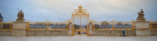Portão do Palácio de Versalhes - Paris - Fui e Vou Voltar - Alessandro Paiva