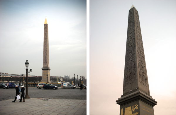 Praça da Concórdia - Obelisco de Luxor - Paris