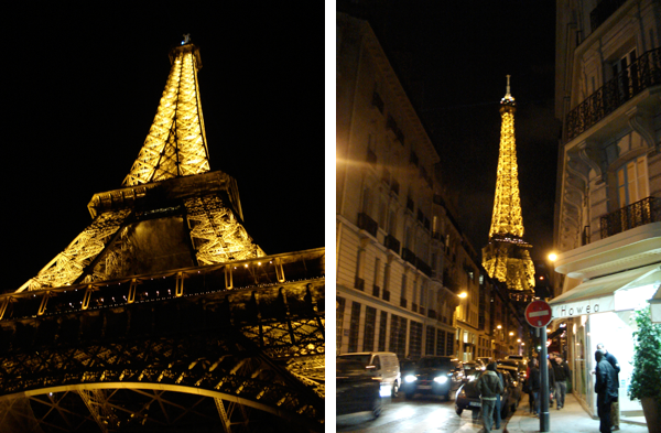 Torre Eiffel iluminada - Paris