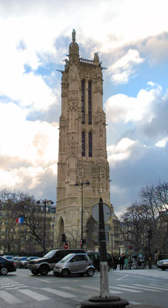 Torre Saint-Jacques - Paris - Fui e Vou Voltar - Alessandro Paiva