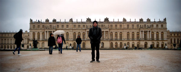 Fundos do Palácio de Versalhes - Paris - Fui e Voiu Voltar - Alessandro Paiva