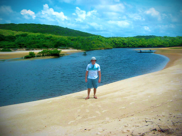 Rio Guaju, na fronteira do Rio Grande do Norte com a Paraíba - Fui e Vou Voltar - Alessandro Paiva