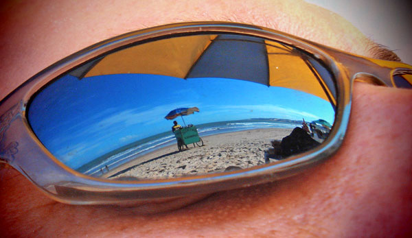 De cabeça vazia, em Ponta Negra (2007) - Natal - Fui e Vou Voltar - Alessandro Paiva