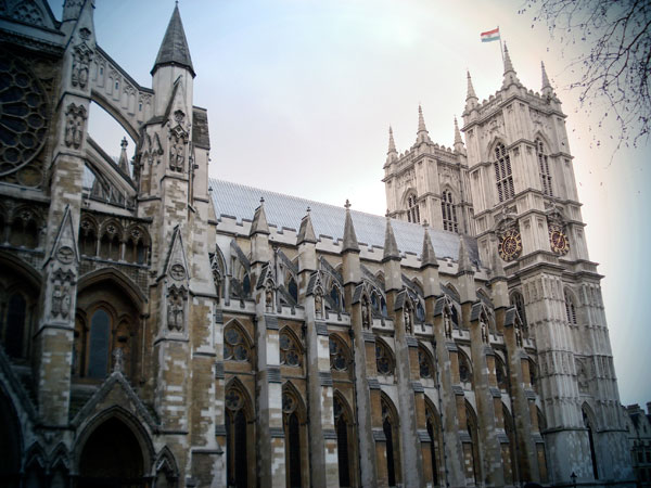 Lateral esquerda da Abadia de Westminster - London - Fui e Vou Voltar - Alessandro Paiva