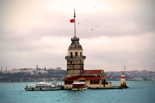 Torre de Leandro (Kız Kulesi), em Üsküdar - Istanbul - Fui e Vou Voltar - Alessandro Paiva