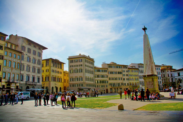 Piazza di Santa Maria Novella - Firenze - Fui e Vou Voltar - Alessandro Paiva
