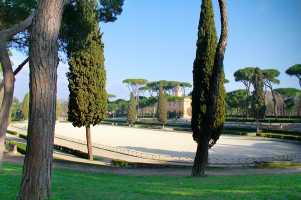 Piazza di Siena, na Villa Borghese - Roma - Fui e Vou Voltar - Alessandro Paiva