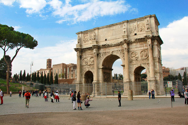 Arco de Constantino - Roma - Fui e Vou Voltar - Alessandro Paiva
