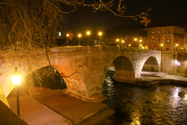 Ponte Garibaldi sobre o Rio Tibre - Roma - Fui e Vou Voltar - Alessandro Paiva