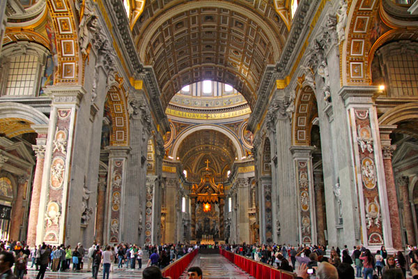 Basílica de São Pedro, no Vaticano - Roma - Fui e Vou Voltar - Alessandro Paiva