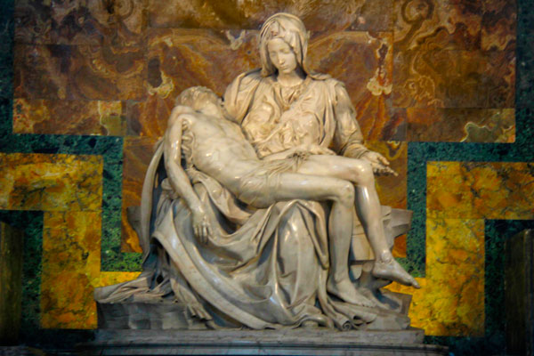 Pietà, de Michelangelo - Roma - Fui e Vou Voltar - Alessandro Paiva