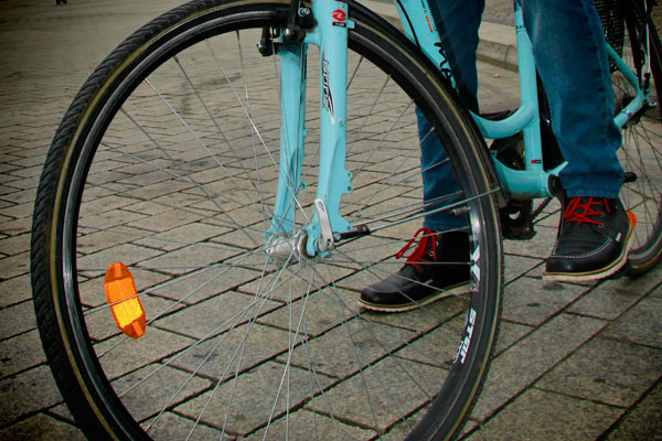 Bicicleta azul - Berlin - Fui e Vou Voltar - Alessandro Paiva