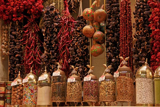 Especiarias no Bazar Egípcio