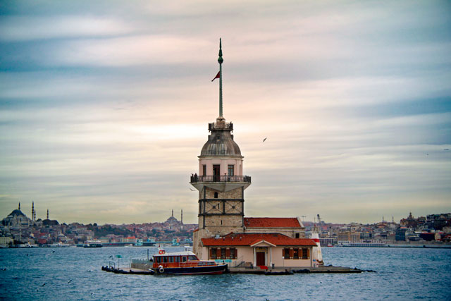Torre de Leandro, no lado asiático de Istambul