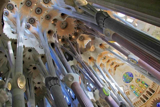 Interior da Sagrada Família