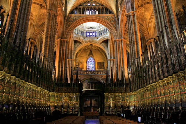 Coração da Catedral de Barcelona