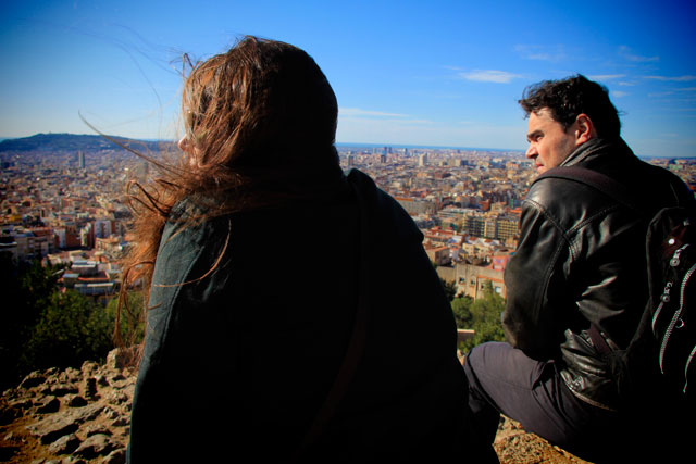 Monumento ao Calvário, no Parc Güell