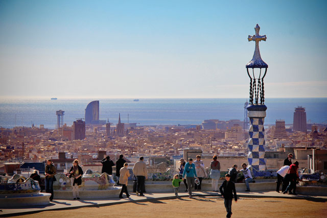 Vista da Plaça de la Natura
