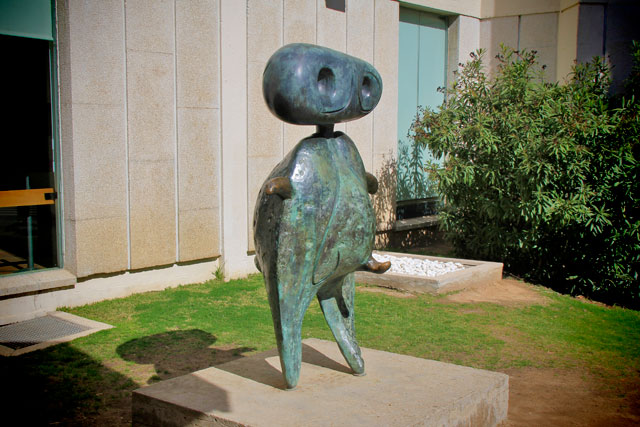 Personatge, de Joan Miró, na Fundació Joan Miró