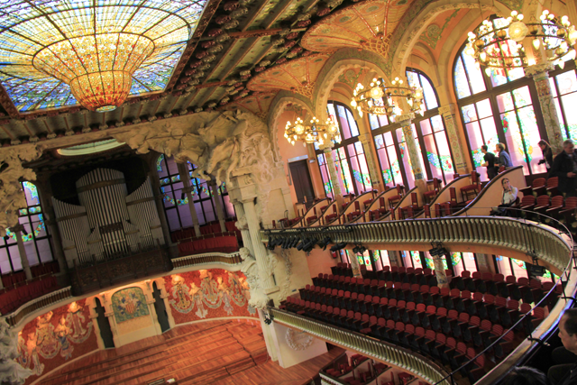 Claraboia do Palau de la Música Catalana