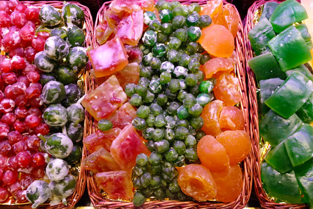 Doces, no La Boqueria