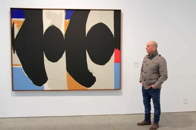 Elegia à República Espanhola CIII, por Motherwell, no Reina Sofia