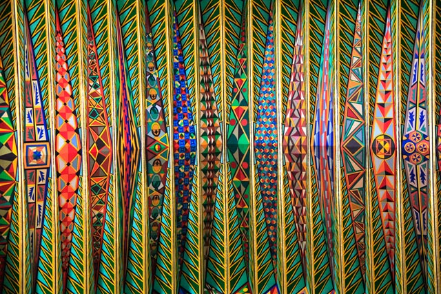 Decoração do teto da Catedral de la Almudena