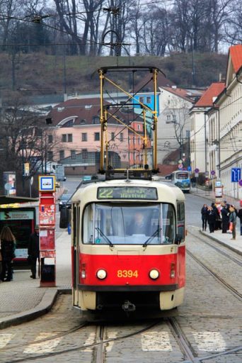 Rua Pod Bruskou, na Cidade Pequena.