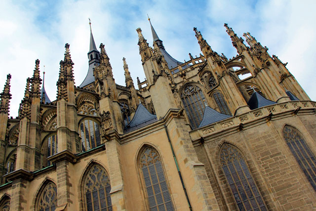 Lateral da Igreja de Santa Bárbara