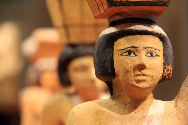 Arte da antiguidade egípcia, no Louvre