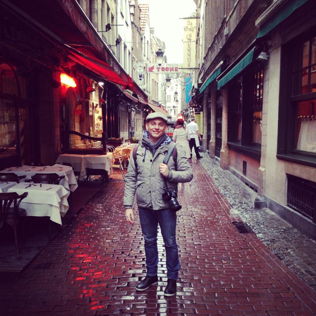 Eu na Petite Rue des Bouchers (via Instagram)
