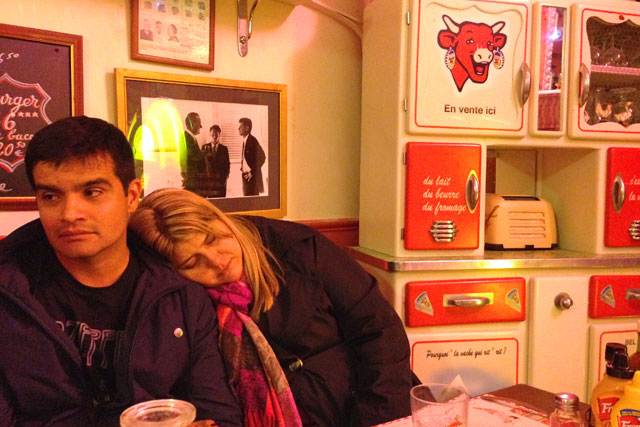 Igor e Maíra, no Le Fil Rouge Café