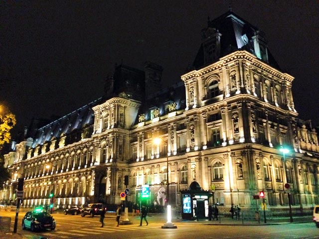 Hôtel de Ville, sede da prefeitura de Paris