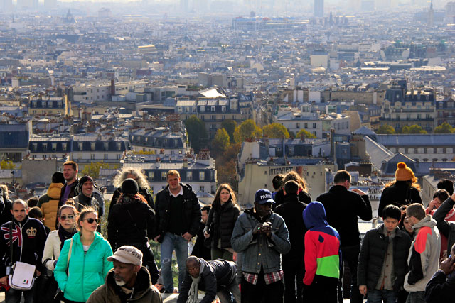Paris vista da Sacré-Cœur
