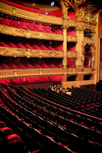 Anfiteatro do Opéra Garnier