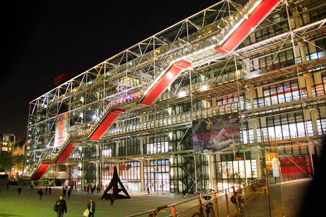 Fachada do Centre Georges Pompidou