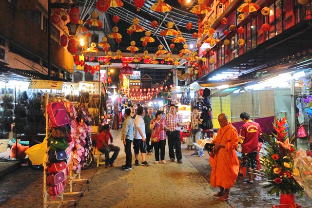 Comércio na Jalan Petaling