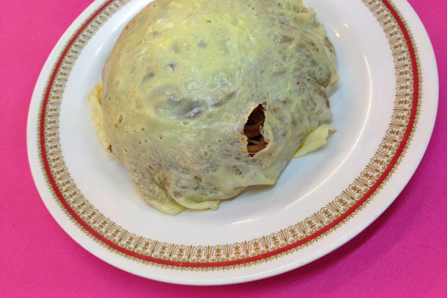 Macarrão oriental servido em restaurante chinês da Jalan Petaling