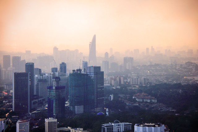 Kuala Lumpur vista da KL Tower