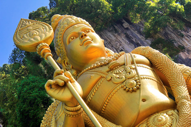 Estátua de Murugan, em Batu Caves