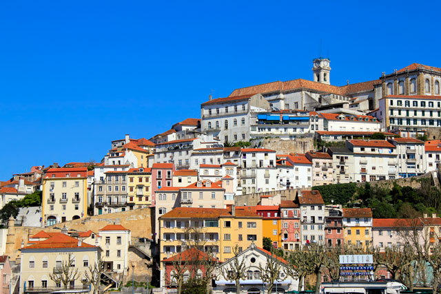 Coimbra vista da Praça da Canção