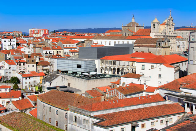 Cidade vista da Universidade de Coimbra