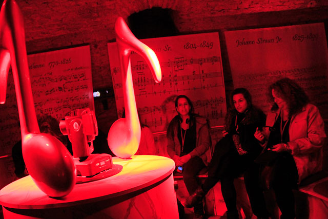 Atração multimídia do Time Travel in Vienna