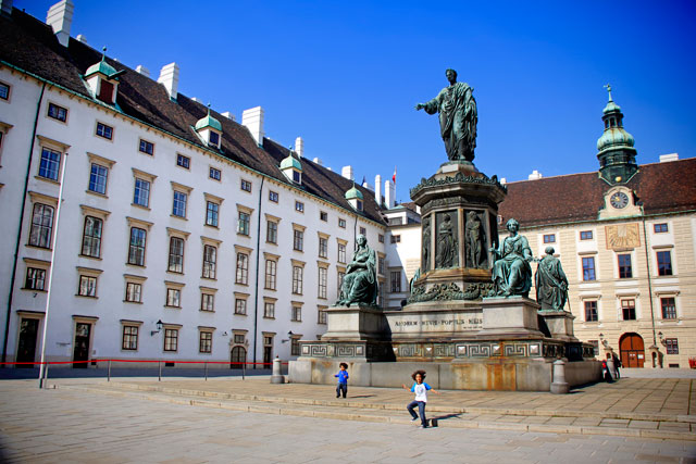 Schweizerhof (Pátio Suiço), no Hofburg