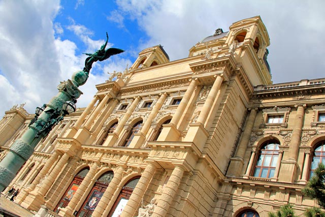 Fachada do Naturhistorishes Museum