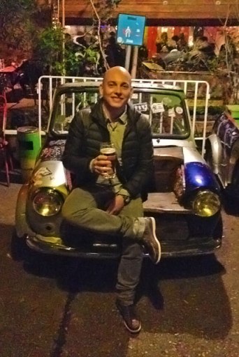 Despedindo de Budapeste no Szimpla Kert