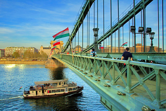Ponte Széchenyi Lánchíd (Ponte das Correntes)